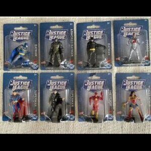 24 pc x2 Domez Collectable Minis - DC Comics Justice League + Justice League Set